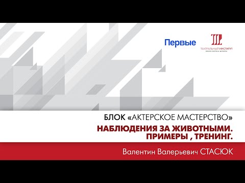 Видео: ”Наблюдение за животными. Примеры, тренинг”.