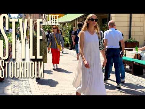 Видео: Что носят люди в Стокгольме | Красивая одежда на лето