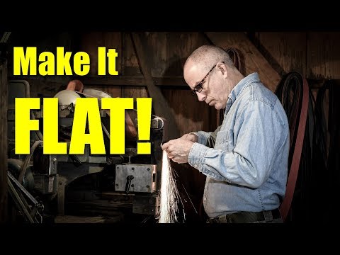 Видео: Советы по изготовлению ножей «Сделай его плоским!»