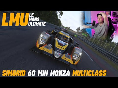 Видео: ОТКЛЮЧИЛИ ИНТЕРНЕТ ВО ВРЕМЯ ГОНКИ в LMU на SIMGRID 60 минут MONZA мультикласс Le Mans Ultimate