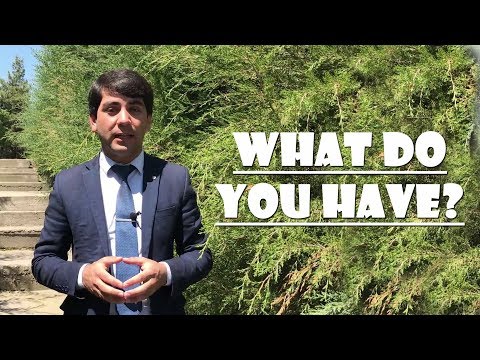 Видео: Диалог: Шумо чӣ доред? / What do you have? Englishkhona dialogue