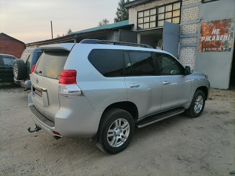 Видео: Антикор с пескоструем Land Cruiser Prado150. 5 дней работы за 20 минут.