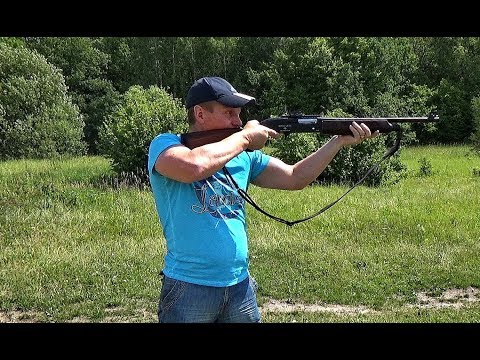 Видео: Бекас Авто (ВПО 201М) стрельба пулей с 535 ствола.