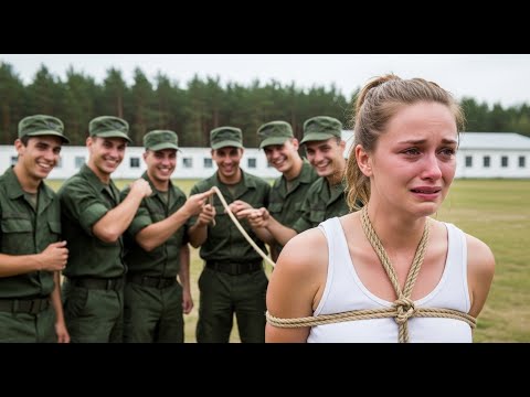 Видео: "На плацу он издевался над ней… и остолбенел, увидев ЧЁРНЫЙ вертолёт рядом!"