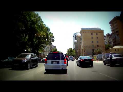 Видео: Из города до круга Лок-Батан. 31.07.12. Баку