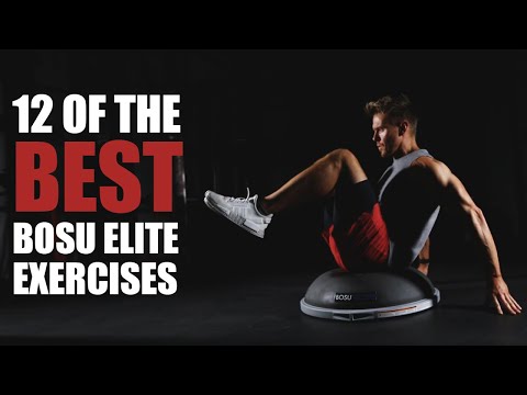 Видео: BOSU Elite — 12 лучших упражнений для силовых и кондиционных тренировок