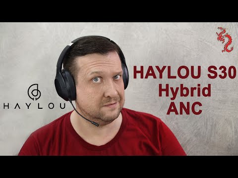 Видео: HAYLOU S30 ANC //Достойные блютуз наушники с выносным микрофоном