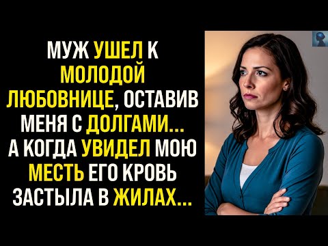Видео: История Мести | Муж ушел к молодой любовнице, оставив меня с долгами... Но он даже не подозревал...