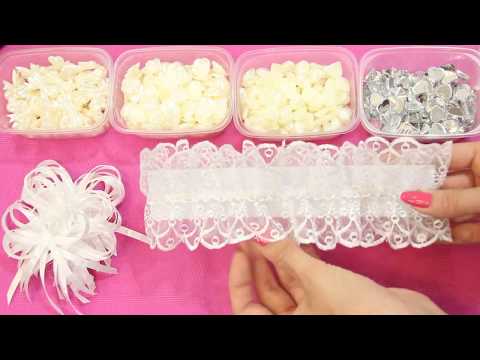 Видео: Как cшить подвязку для невесты. Wedding garter. Wedding accessories.