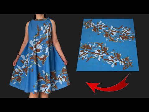 Видео: Это платье такое удобное и практичное, что вы захотите надеть его сразу!