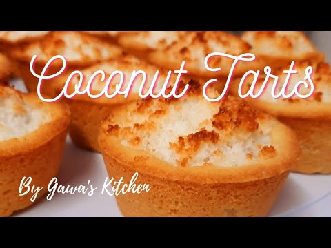 Видео: Кокосовые тарты/Легкие тарты с кокосовым джемом