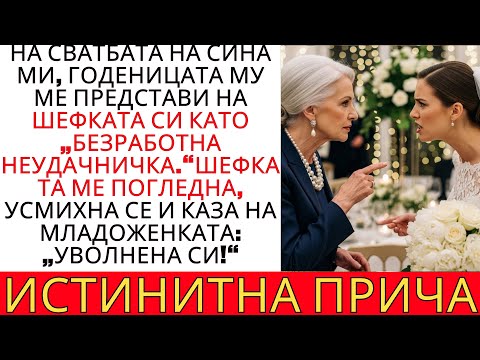 Видео: НА СВАТБАТА НА СИНА МИ КАЗАХ НА НЕВЯСТАТА: „УВОЛНЕНА СИ!“ 😱🔥