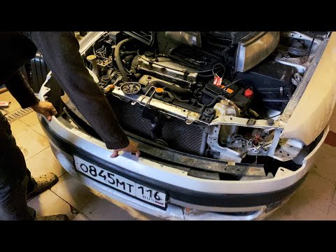 Видео: Как снять фары, бампер и крылья Mitsubishi Carisma