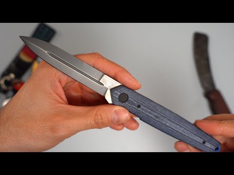 Видео: Нож Fox Pacifico stonewash сталь Magnacut рукоять Denim Micarta (FX-ATC-OG02 MD)