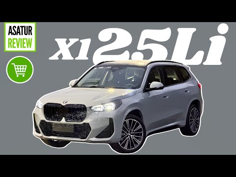 Видео: Детальный обзор Китайского BMW X1 25Li LONG U12 Серый Бруклин 2025 Параллельный импорт из Китая 