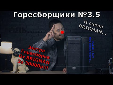 Видео: Горесборщики №3.5. И снова BRIGMAN. Экстра Горе Сборка за 30000р! И рефаб и б/у...