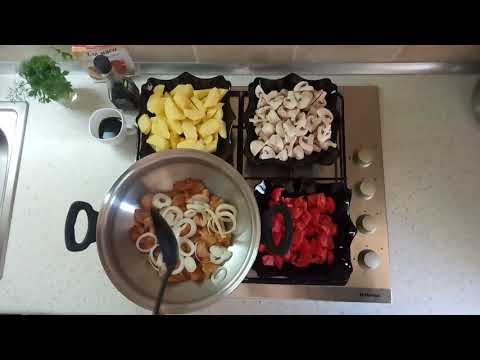 Видео: Сковорода ВОК от iCook. Готовим вкусно и полезно.