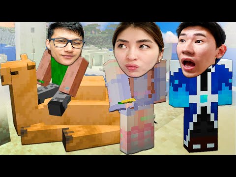 Видео: Майнкрафтта түйе көріп шок болдық (Minecraft)