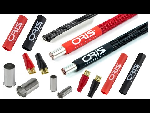 Видео: Оплетка Oris Electronics , наконечники, термоусадка и клеммы, всё что нужно для красивой инсталляции