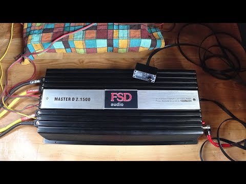 Видео: Обзор усилителя FSD Master D2.1500