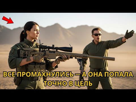 Видео: После 13 промахов инструктор спросил “Есть снайперы” — И тихая женщина доказала, что может попасть н