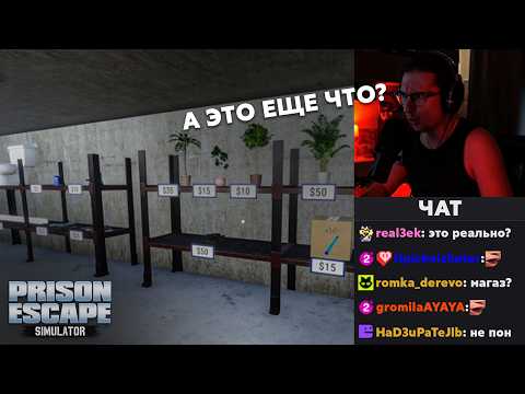 Видео: ОЛЕША ОБУСТРАИВАЕТ КАМЕРУ | Нарезка по Prison Escape Simulator: Dig Out | Часть 3