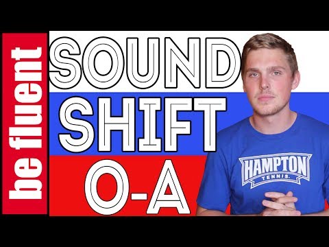 Видео: When О Sounds like А in Russian Language