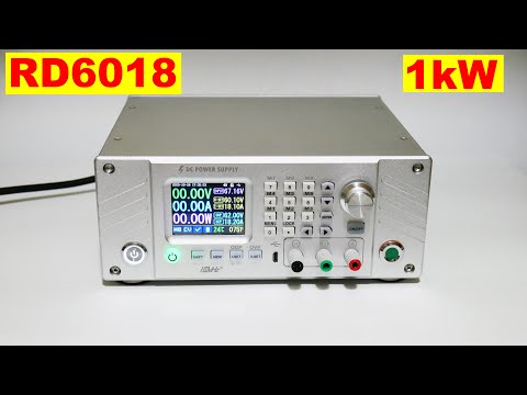 Видео: RD6018 СУПЕР ЛБП в корпусе от 100MHz 60V 18A