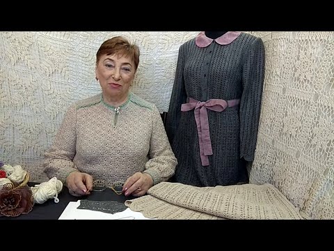 Видео: Юбка "Уэльс". Мастер-класс по вязанию крючком от О. С. Литвиной.