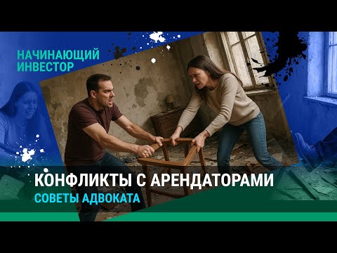 Видео: Топ конфликтов с арендаторами и как их избежать — советы адвоката для начинающих инвесторов.