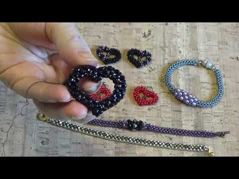 Видео: Бисер и бисероплетение. Квадратный жгут.