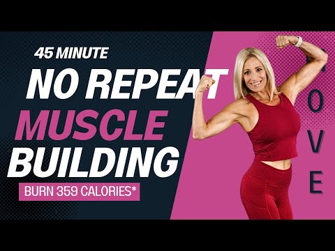 Видео: 45-минутная тренировка без повторений для наращивания мышечной массы | Тренировка всего тела