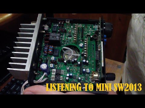 Видео: слушаем Mini SW2013 / listening to Mini SW2013