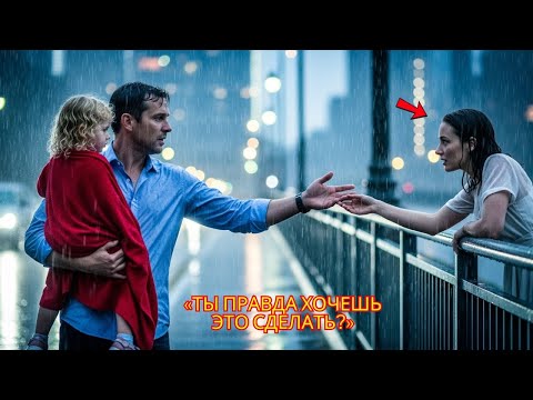 Видео: Не прыгай сказал измученный отец-одиночка, оттаскивая девушку от моста… И оказалось, что она была…