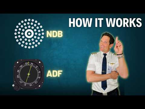 Видео: Навигация с помощью NDB и ADF! Объясняет капитан Джо
