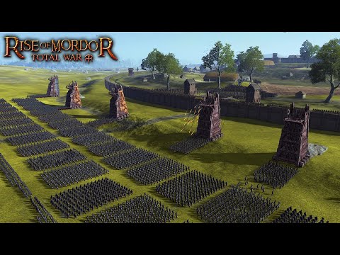 Видео: Новая Элитная Армия Орков Саурона штурмуют Крепость Рохана - Rise Of Mordor