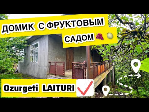 Видео: Продается дом с фруктовым садом в Озургетском муниципалитете- поселок Лайтури .