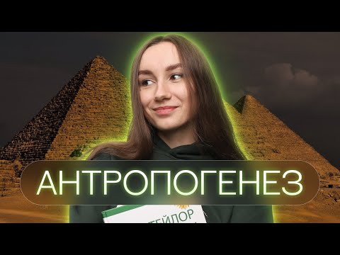 Видео: Антропогенез | Катя Грицай | Биология ЕГЭ