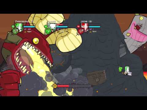 Видео: Castle Crashers [Co-op] #4 - Магия тащит! (почти)