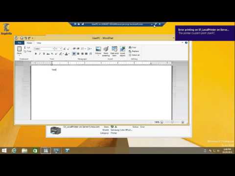 Видео: Основы построения доменной сети Настройка сетевого принтера