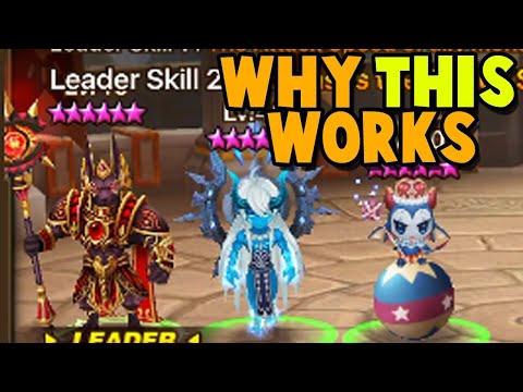 Видео: Summoners War - Зал Героев с Гором Огня ➔ Классическое пати: Хамон + Теомарс + Орион ✔ #4