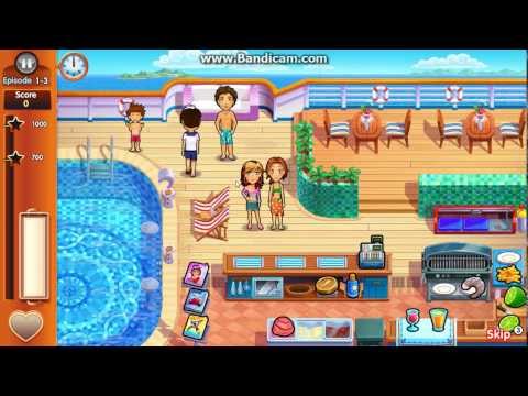 Видео: Прохождение игры Delicious Emilys Honeymoon Cruise #3(бассейн)