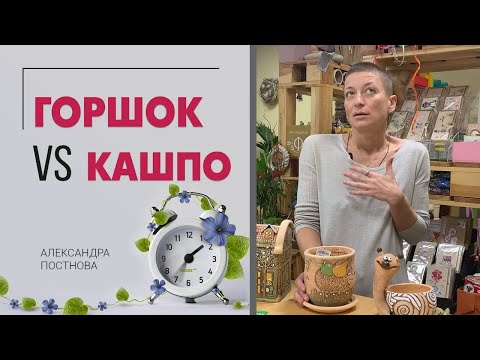 Видео: Горшок или кашпо - что выбрать? Разница, недостатки и плюсы каждого из них. Сравниваем и выбираем.