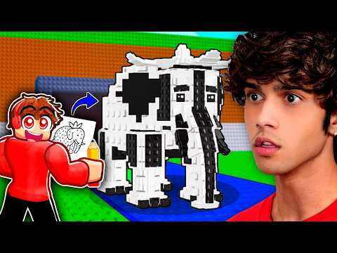 Видео: Всё, что я рисую, ОЖИВАЕТ в игре Steal a Brainrot!