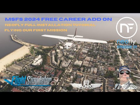 Видео: MSFS 2024 NeoFly 4 Эпизод 1 Бесплатный и улучшенный режим карьеры для MSFS2024