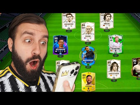 Видео: Поймал ТОП ИГРОКОВ и качнул 93 СОСТАВ в FC MOBILE 24!