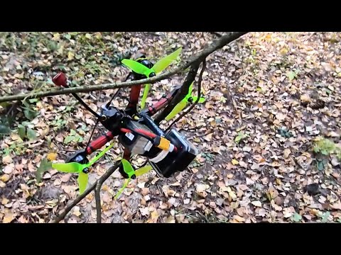 Видео: FPV на обломанных пропах)))