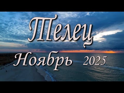 Видео: Телец Таро прогноз на Ноябрь 2025 года.