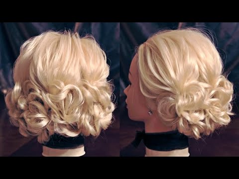 Видео: Причёска из 3 хвостиков | Авторские причёски | Лена Роговая | Hairstyles by REM | Copyright ©