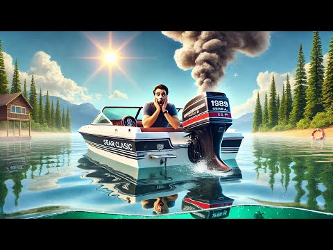 Видео: Первый день на воде: купил катер и сразу сломался!